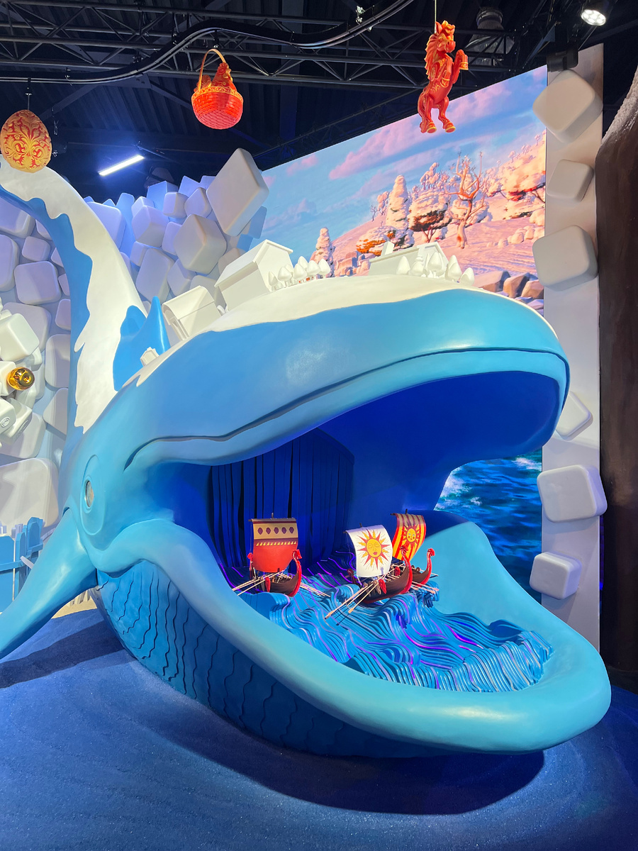 Рыба Кит в Книге Сказок в НЦ "Россия"