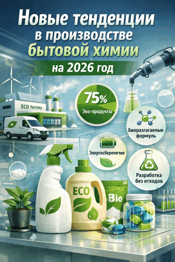    Бытовая химия 2026: контрактное производство СТМ под ключ за 7 дней для маркетплейсов SYNERBRAUN