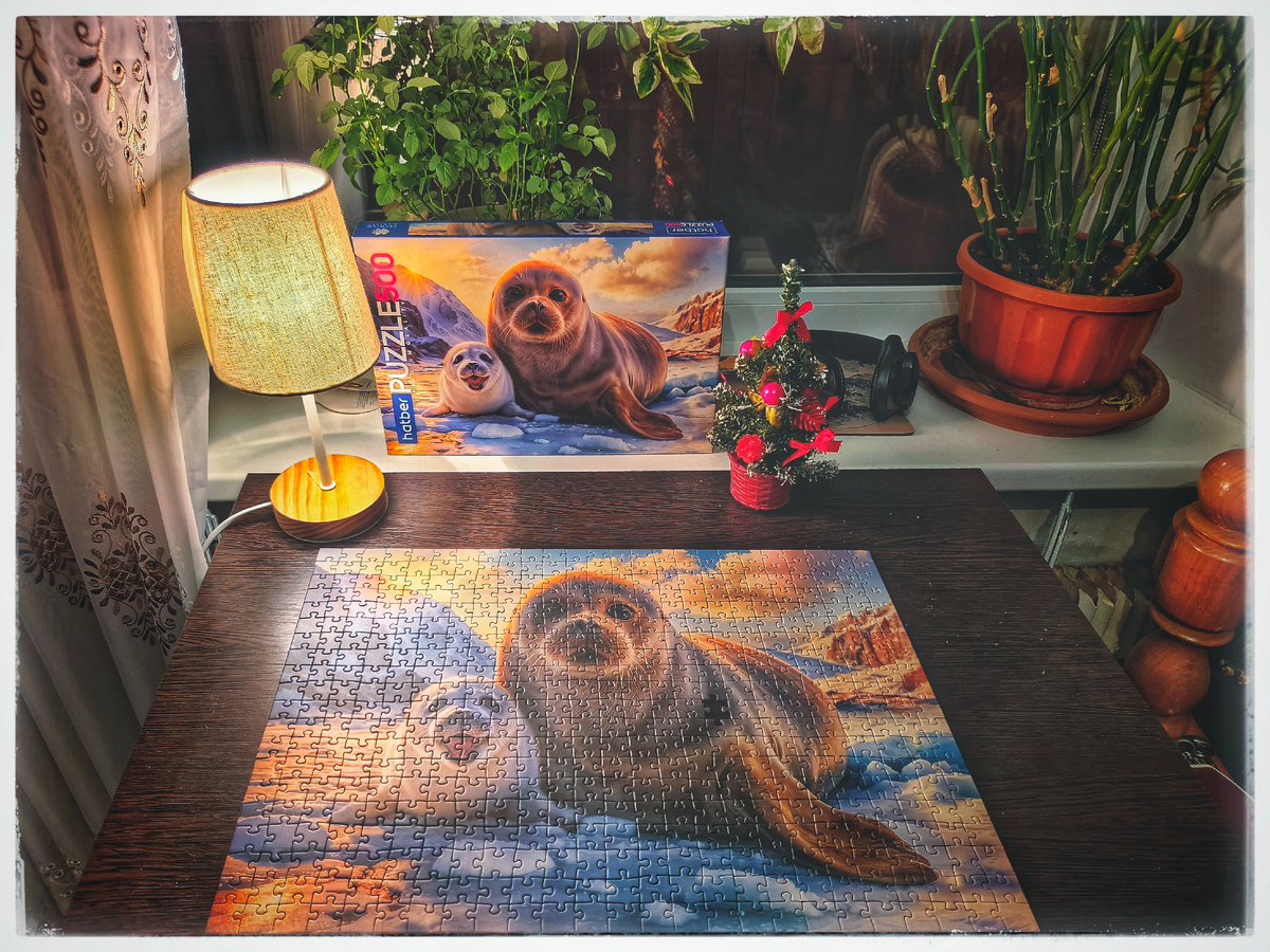 Два Тюленя - 500 кусочков.