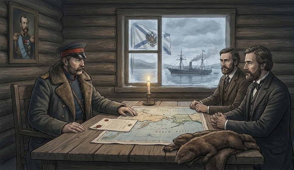 Аляска в середине XIX века была не курортом и не кладовой богатств, а длинной нервной линией на краю империи