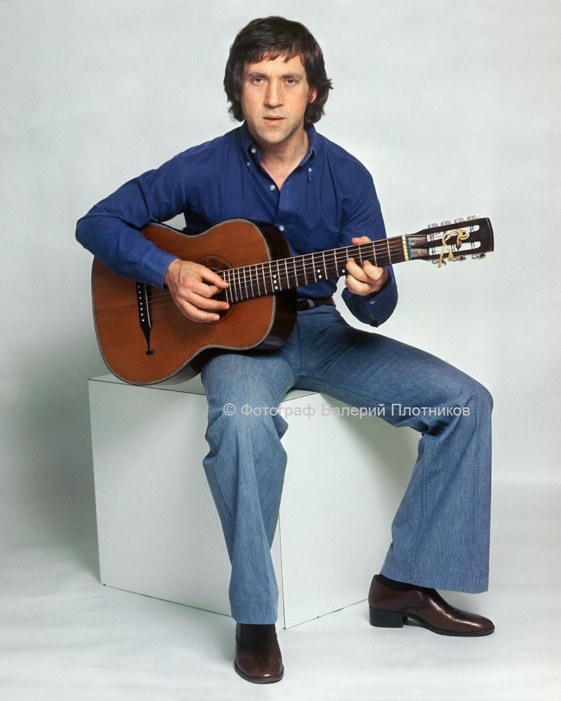 Владимир Высоцкий, 1975 г. Фото Валерия Плотникова