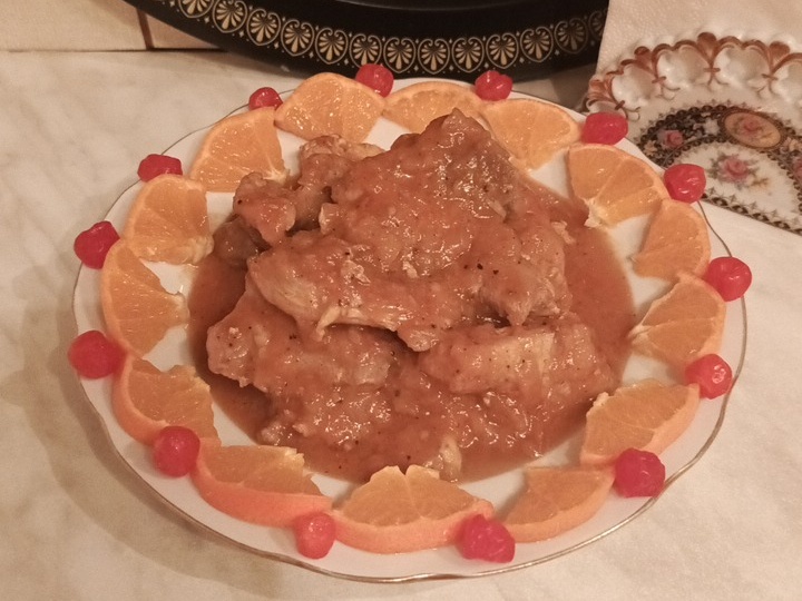 Свинина в томатном соусе