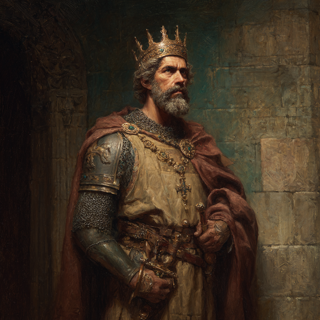 Грозный Рамиро I по версии Midjourney.