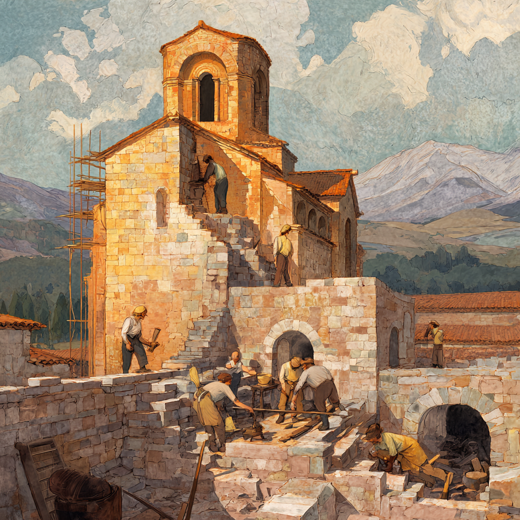 Крепости старались строить не только быстро, но и качественно. Память о мытарствах в горах была ещё свежа.