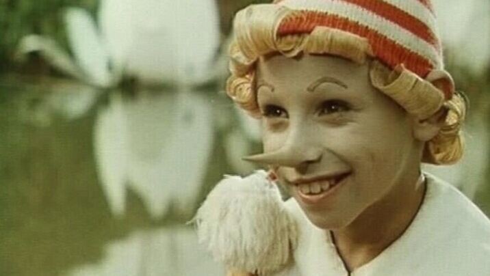    Советский кинематограф. Как появился телефильм «Приключения Буратино» от Леонида Нечаева? Кадр из фильма «Приключения Буратино», 1975 г.