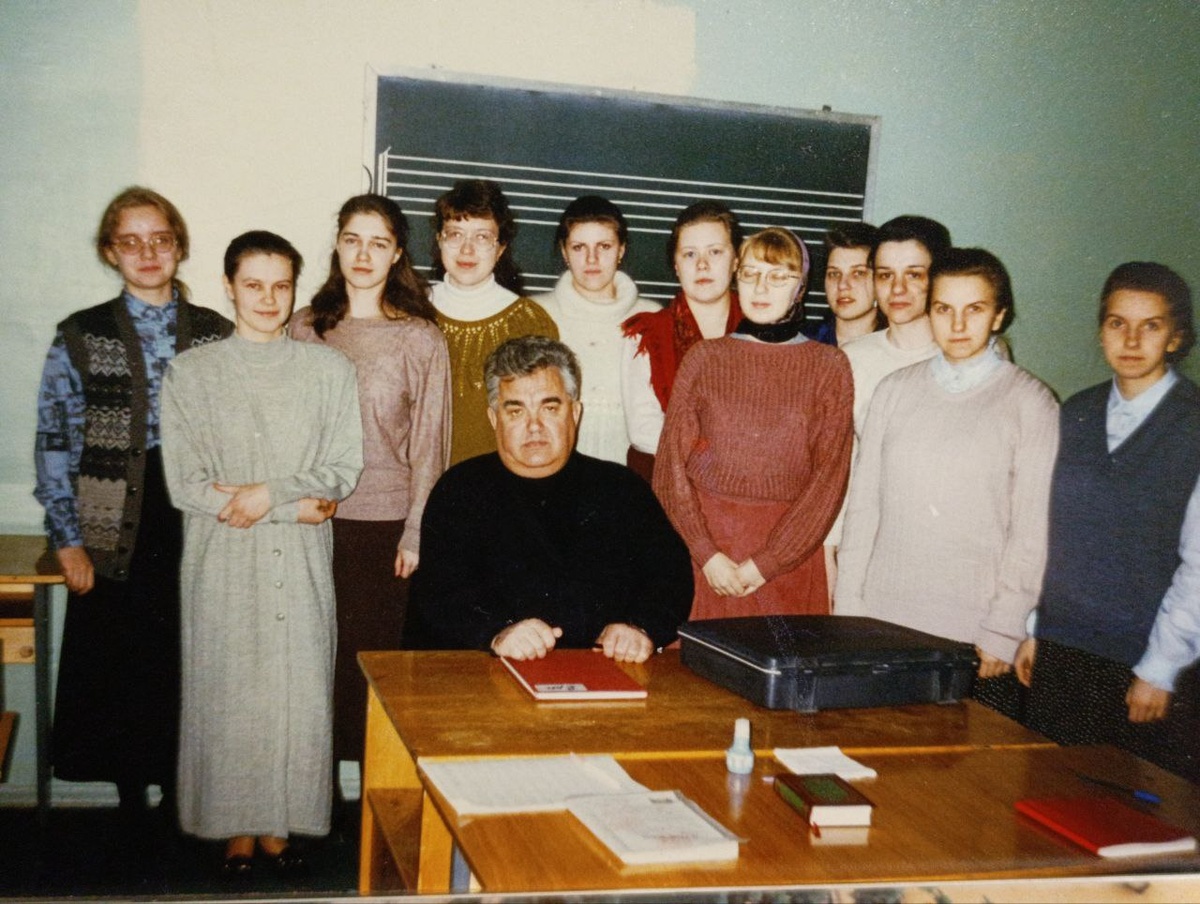 С доцентом Игорем Цезаревичем Мироновичем.