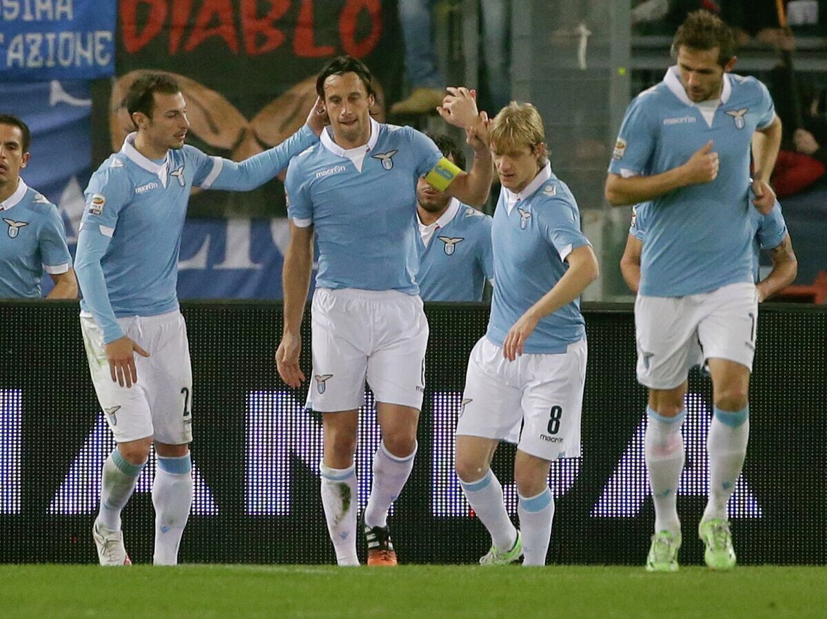    Футболисты "Лацио" | © AP Photo / Andrew Medichini