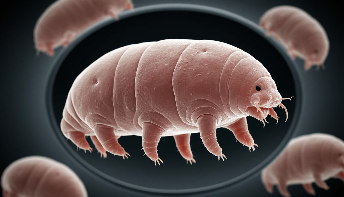 тихоходки, микроскопические беспозвоночные (ИИ)