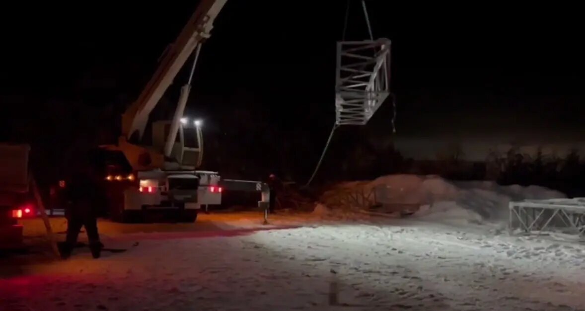    Фото: скриншот из видео в телеграм-канале Андрея Чибиса.