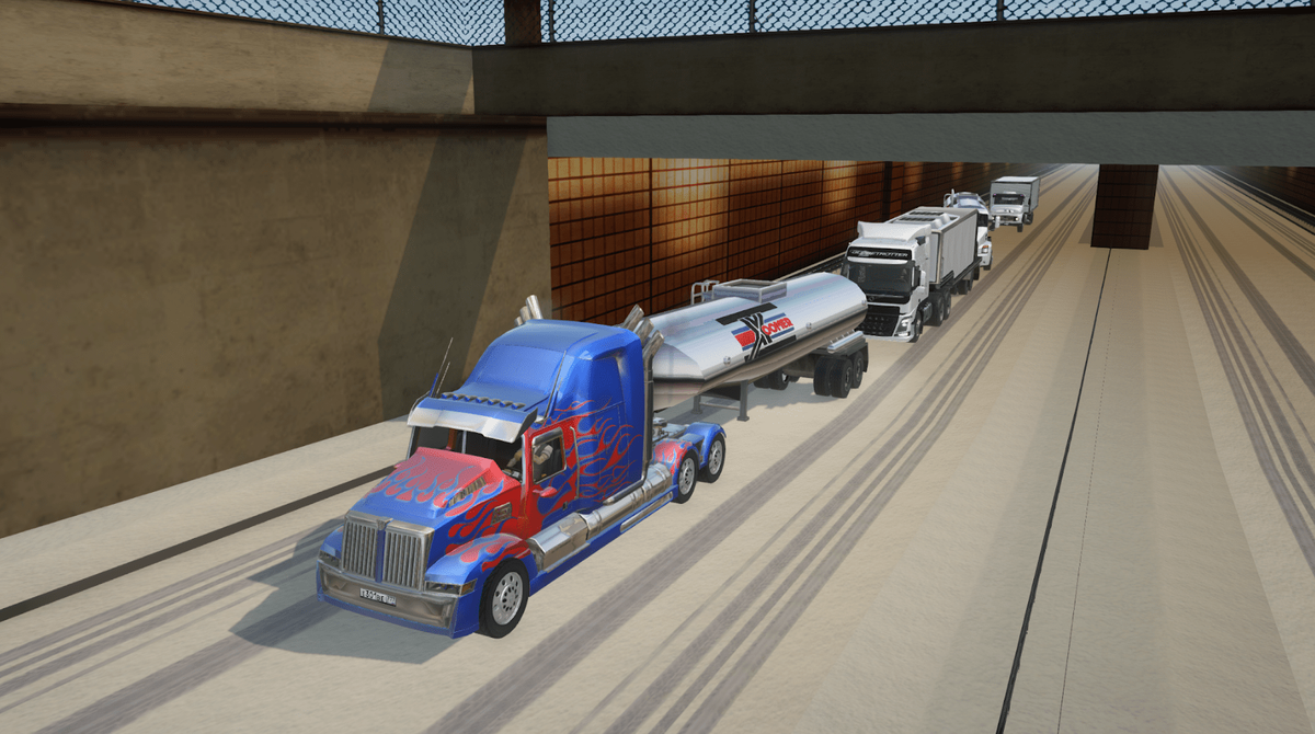 Водители фур на Аризона РП едут выполнять свой 10 рейс за день