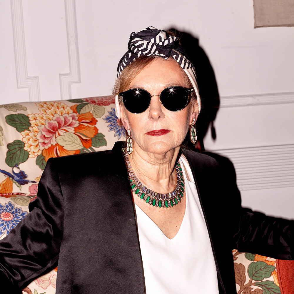 Линда Фарроу - основатель британской марки очков класса люкс