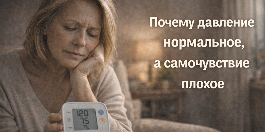 Почему давление в норме, а самочувствие — нет?