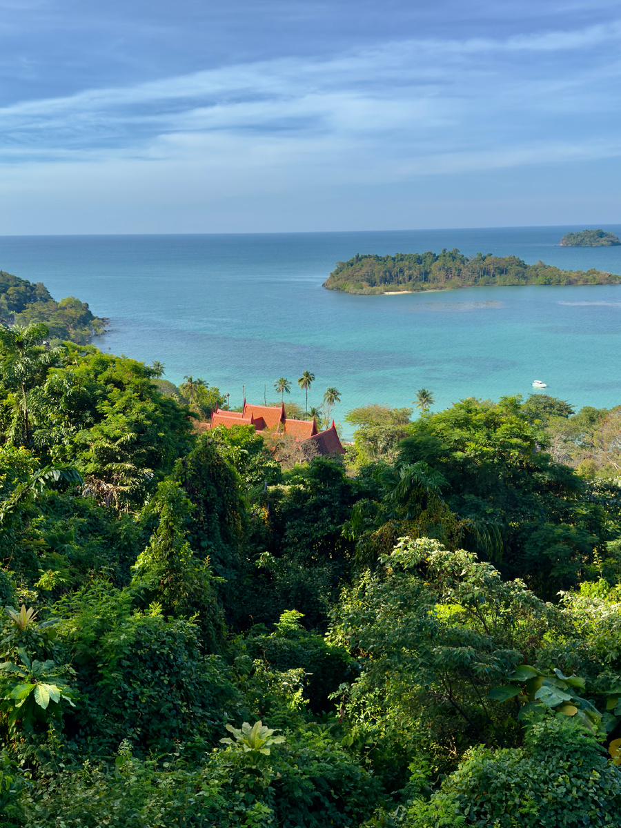 Вид со смотровой площадки острова Ко Чанг.