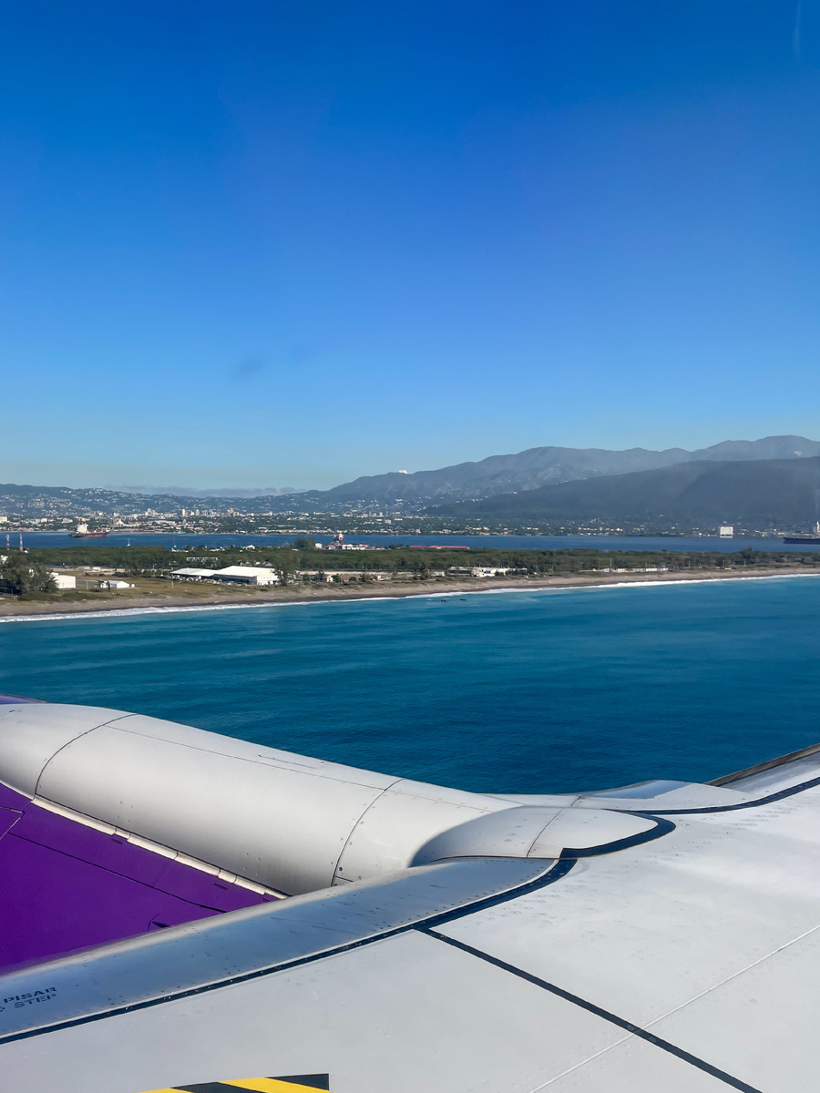 Подлетаем к Ямайке