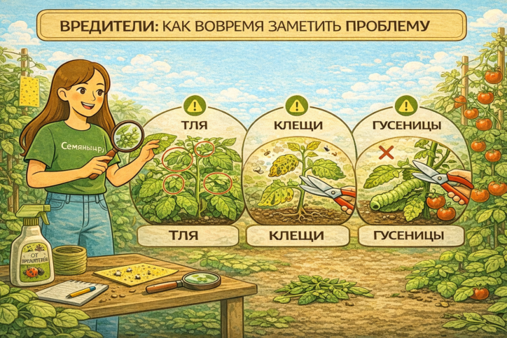 Внимательный уход и своевременная защита — здоровые растения вместе с Семяныч.ру