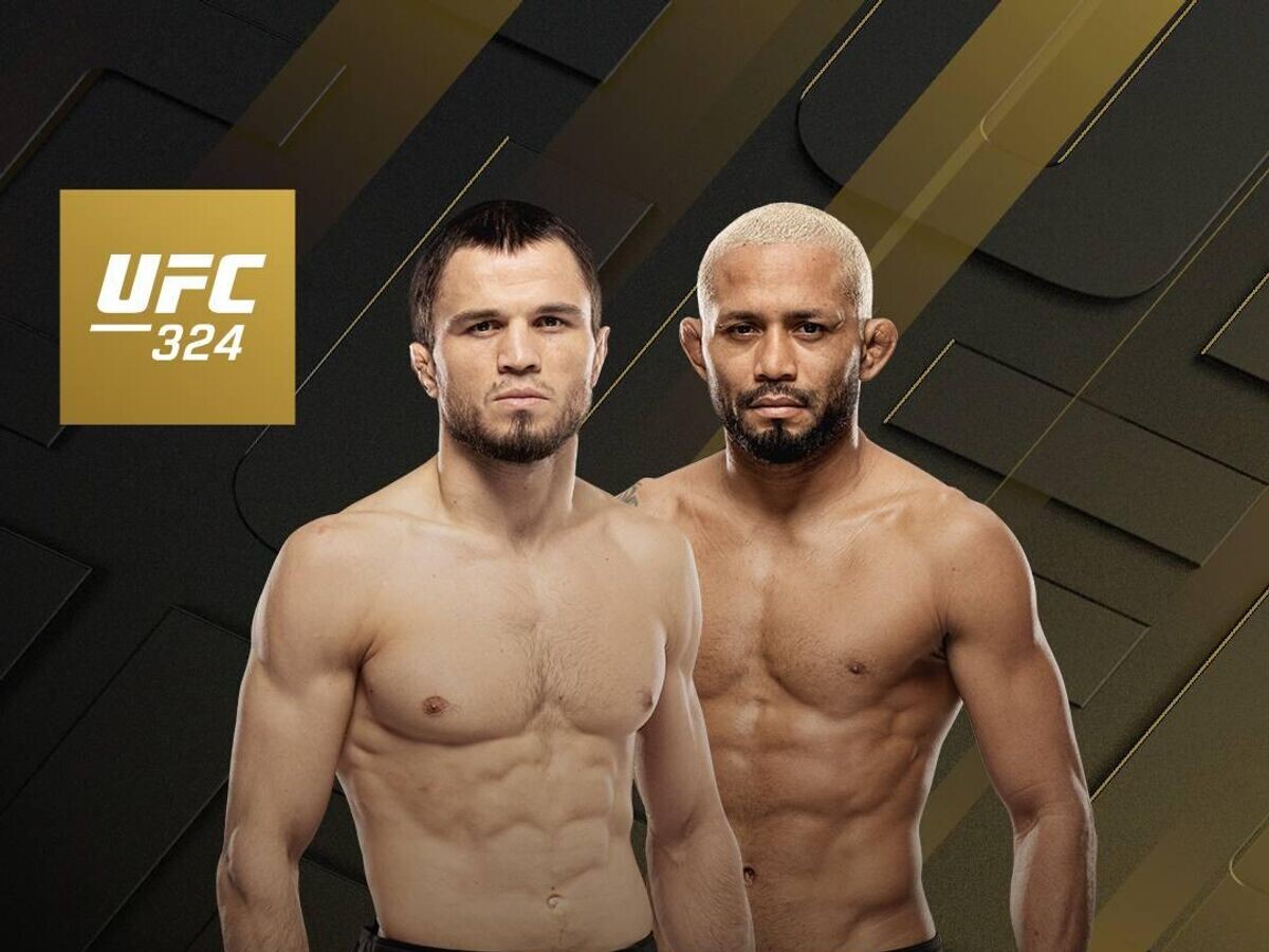    Афиша боя Нурмагомедова против Фигередо на турнире UFC 324 | © UFC Eurasia