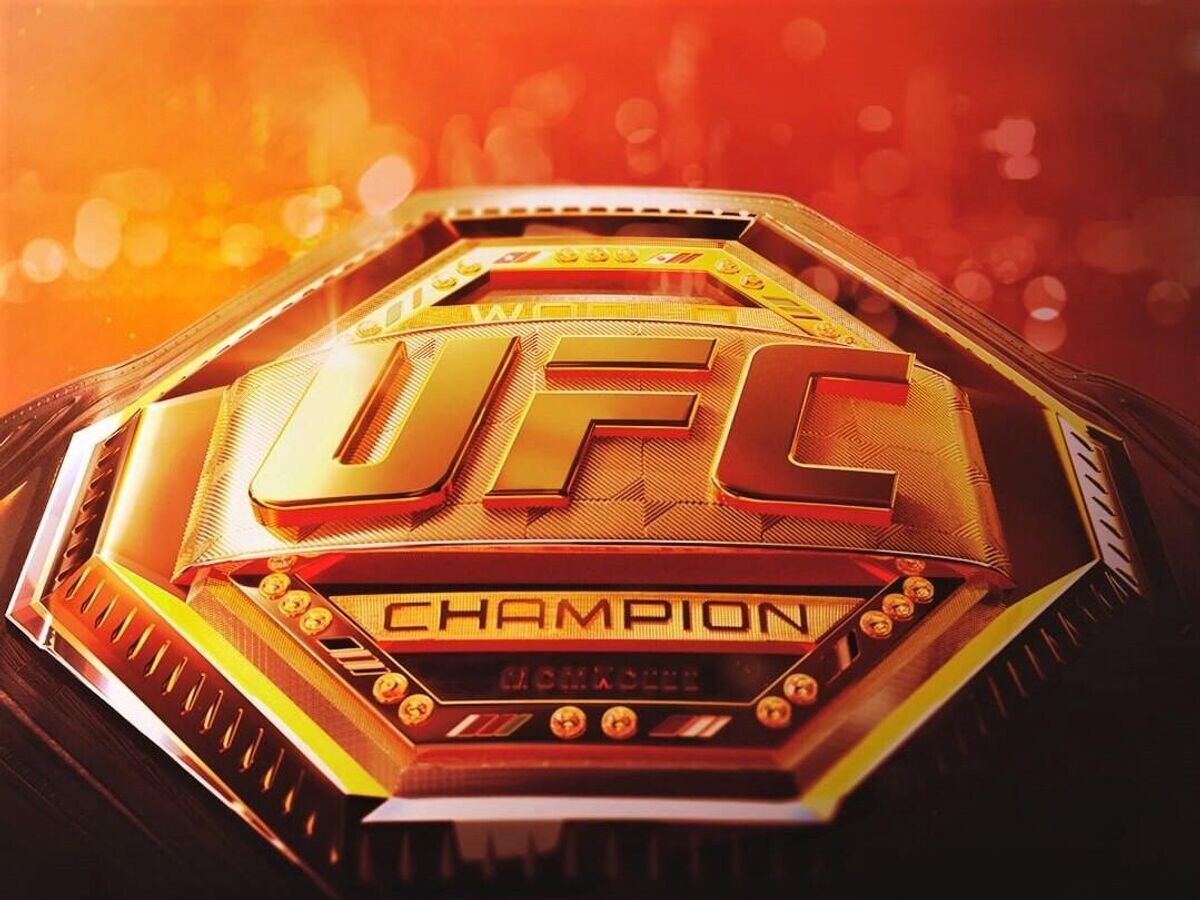    Чемпионский пояс UFC | © Фото : UFC Russia
