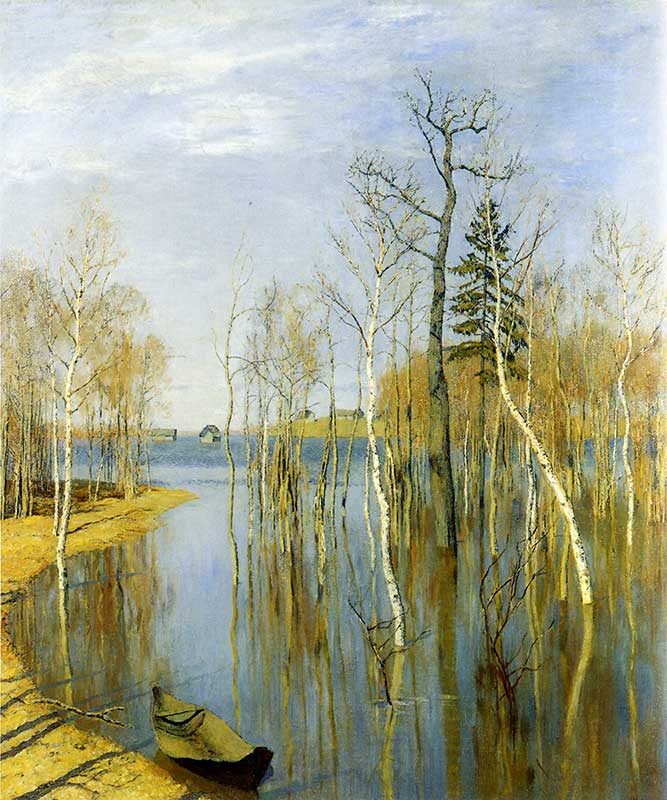 Левитан. Весна. Большая вода