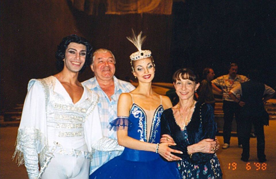    Николай Цискаридзе, Анастасия Волочкова, Екатерина Максимова. Источник: t.me/NikolayTsiskaridze