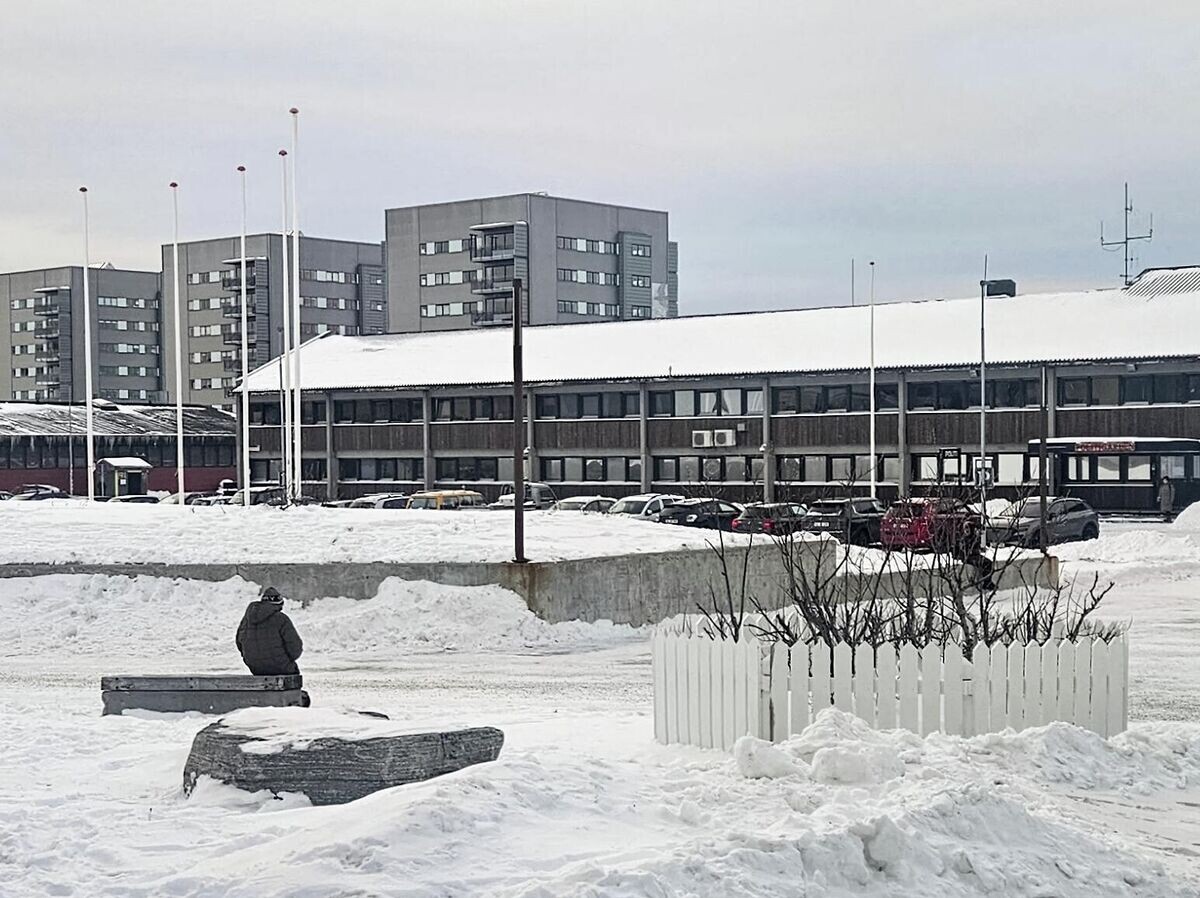    Здание парламента в столице Гринландии Нууке | © РИА Новости / Юрий Апрелефф