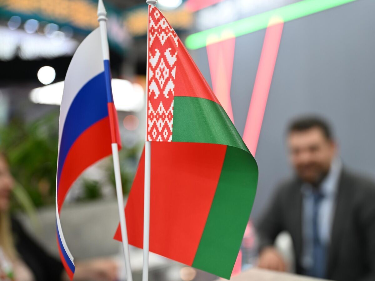    Флаги России и Белоруссии | © РИА Новости / Пелагия Тихонова