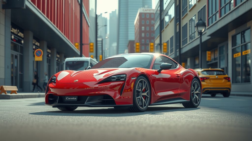    Почему авто до 160 лошадиных яркого цвета привлекают больше внимания на улице города