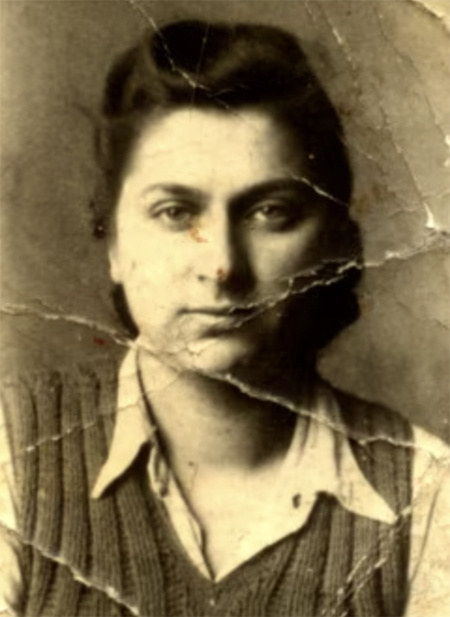 Фаня Бранцовская (Йохелес), Вильнюс, 1943 год