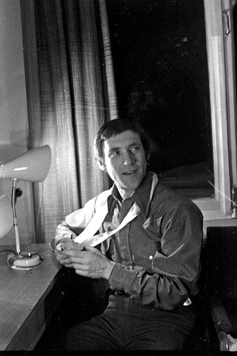 1973, 04-08 февраля - Новокузнецкий драмтеатр. После концерта. Автор фото Владимир Богачёв