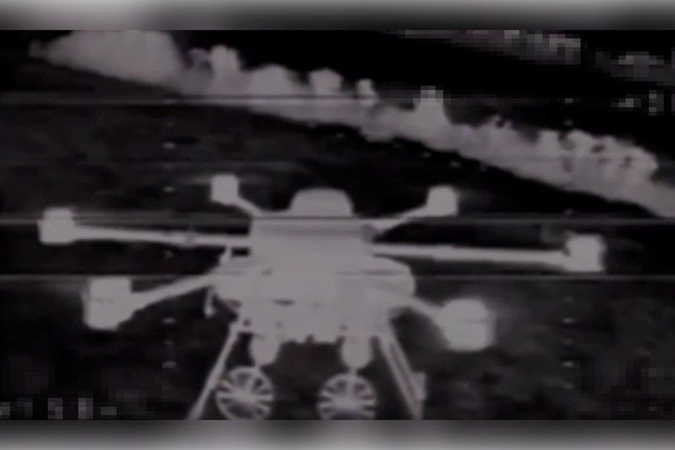    Дроны ВСУ были сбиты в воздухе таранами. Фото: Минобороны РФ