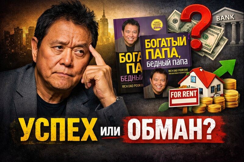 Роберт Киосаки - задумчиво думает о том как заработать