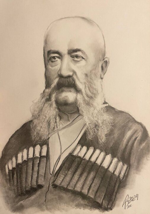 Портрет Дмитрия Васильевича Пиленко - автор Василий Алексеев