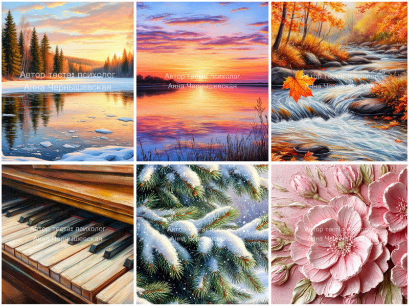 Автор теста и метафорических карт- психолог Анна Чернышевская 