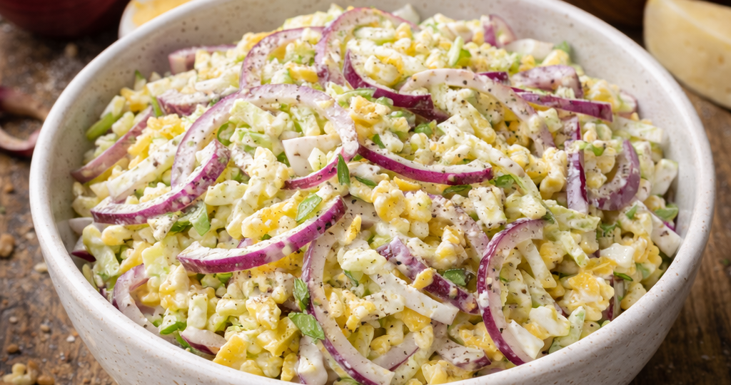 Луковый салат, который едят даже те, кто ненавидит лук