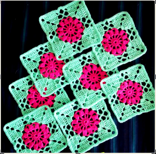 Все вязальщицы подряд знают бабушкин квадрат