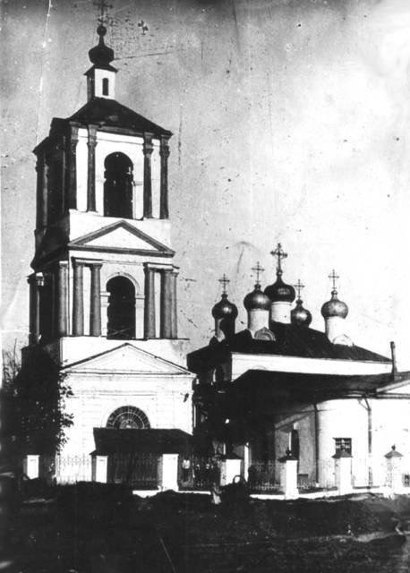Так выглядела Троицкая церковь до своего закрытия в 1930 году