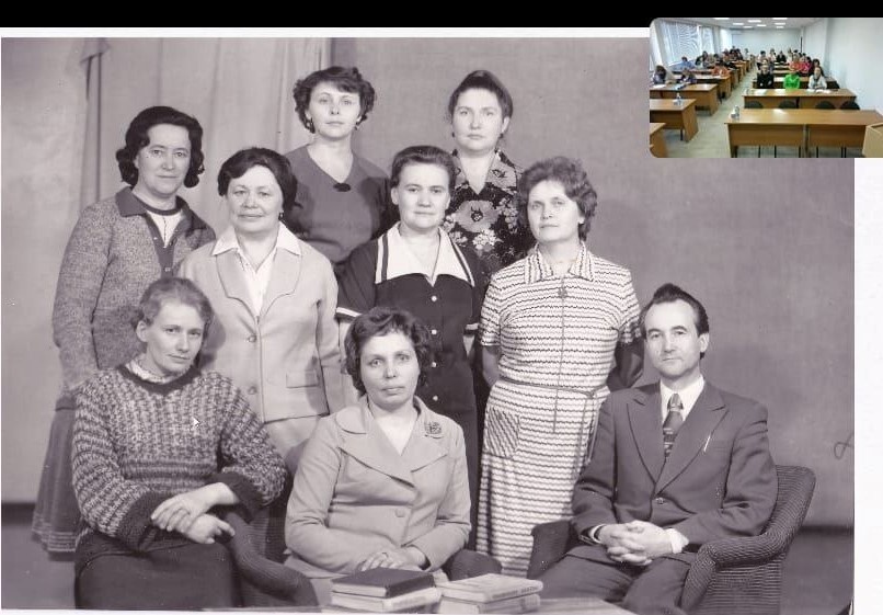 Ретрофото преподавателей кафедры руссого языка. Фото из архива автора