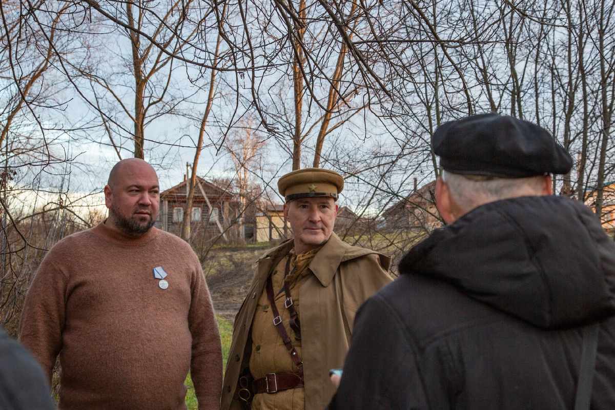 Алексей Фомин, Сергей Аввакумов на съёмках «Диверсанты». Фото из архива ВИК «Патриоты».