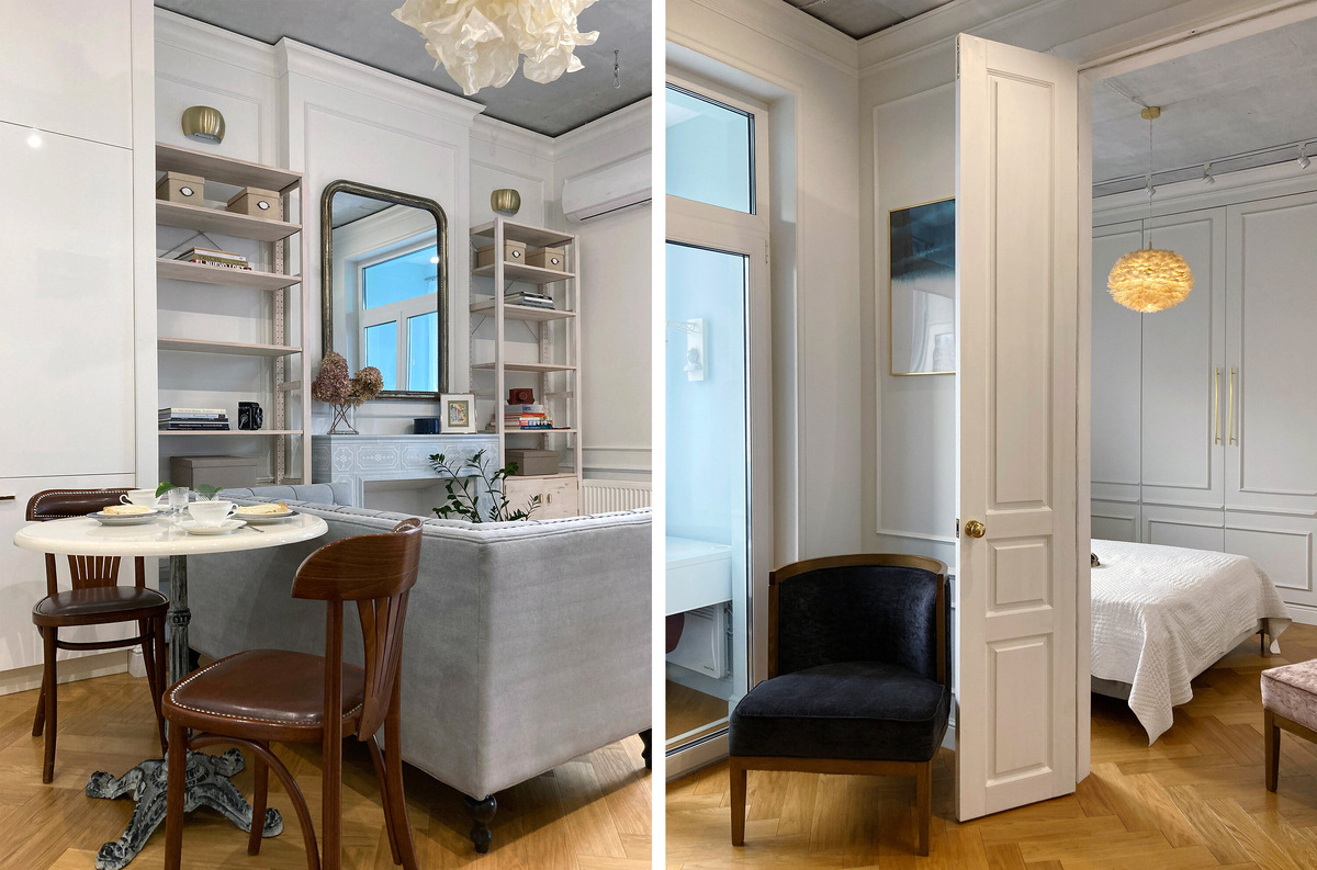 Такой получилась зона гостиной