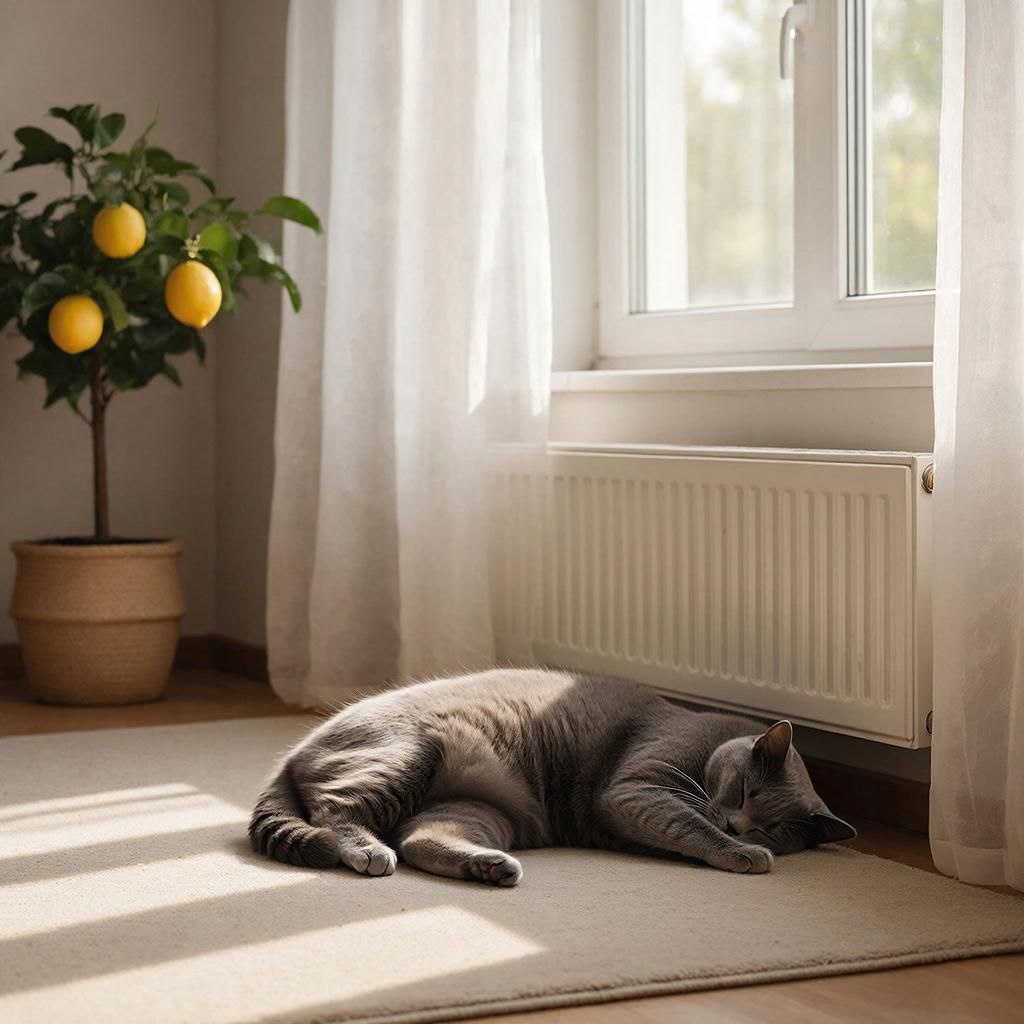 "По нашему Тихону можно предсказывать погоду: раз улегся головой к печке, значит ночью похолодание, ни разу не обманул, не то что синоптики на радио".