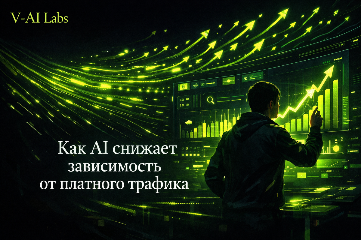    Как AI помогает онлайн-бизнесу снижать зависимость от платной рекламы
