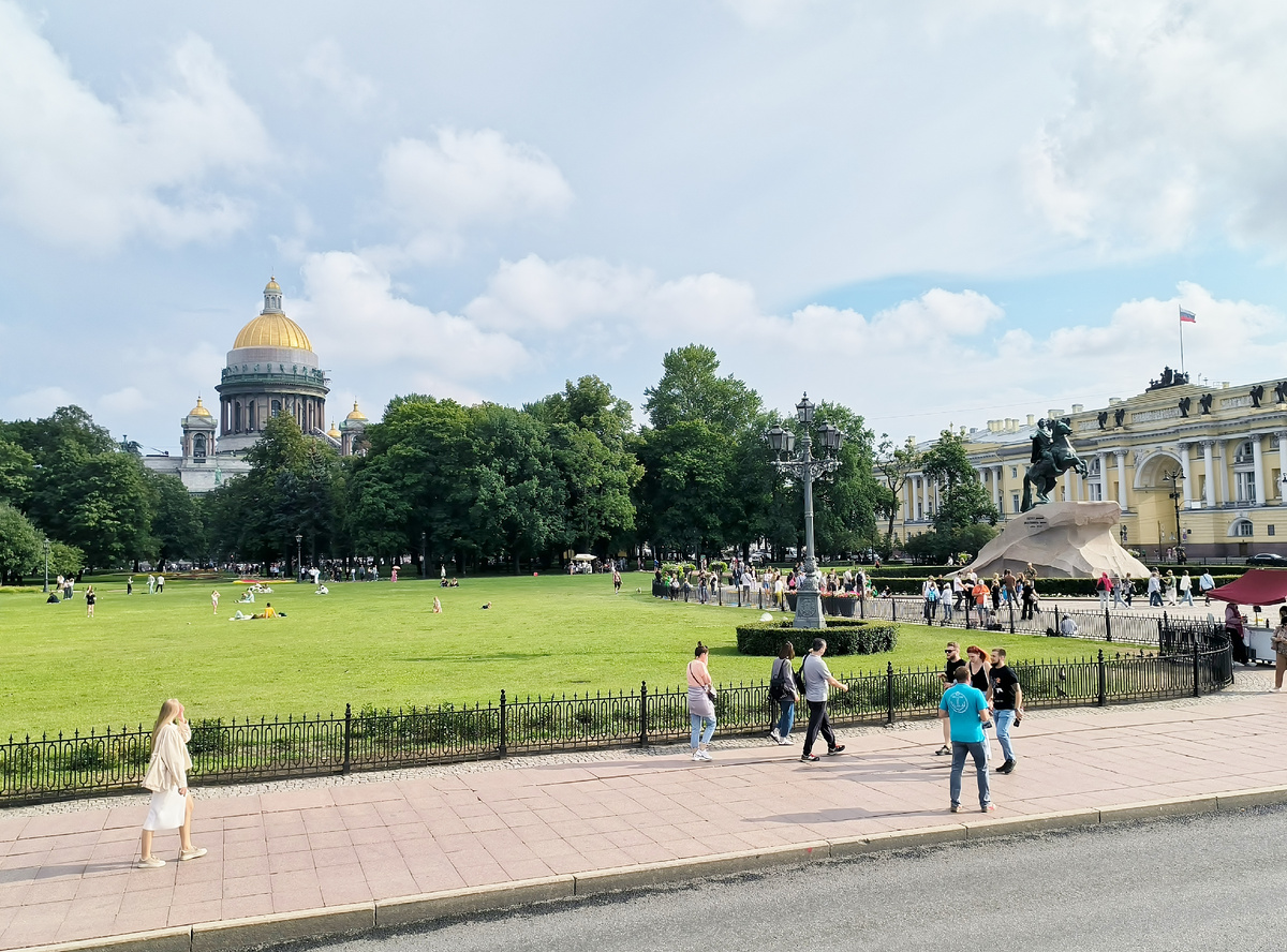 Сенатская площадь. Фото автора.