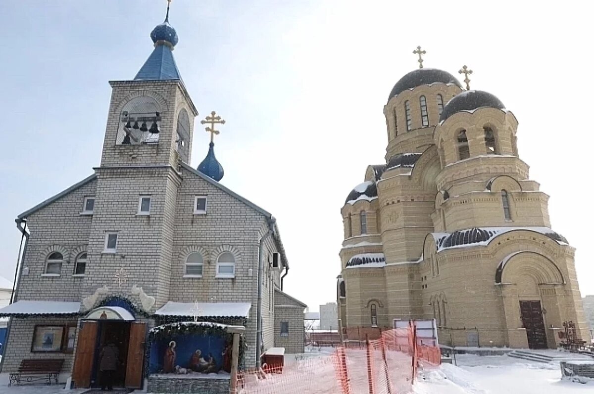    Обновление храма Иоанна Кронштадтского показали волгоградцам