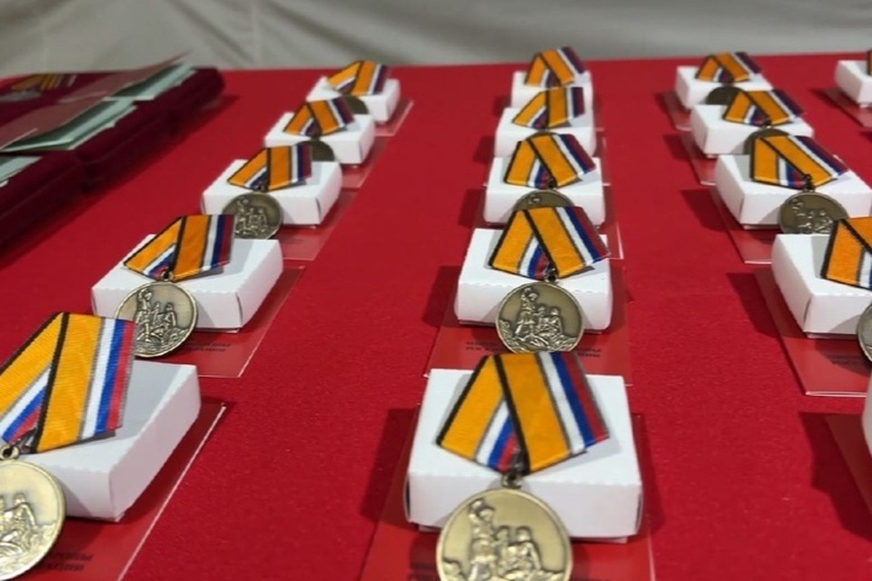    Награды вручили воинам-маргеловцам. Фото: Минобороны РФ