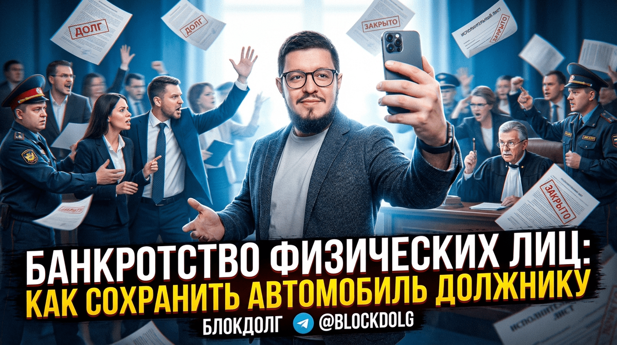    Законные способы сохранить автомобиль при процедуре банкротства Максим