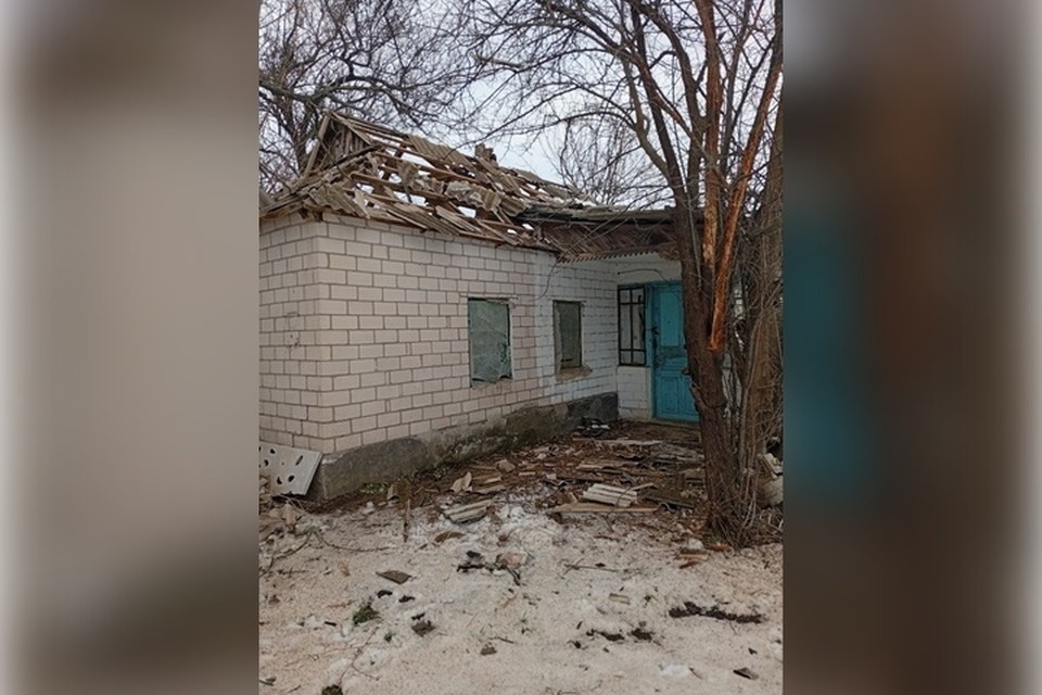    ВСУ ежедневно бомбят Алешки и их окрестности. Фото: тг-канал Руслана Хоменко