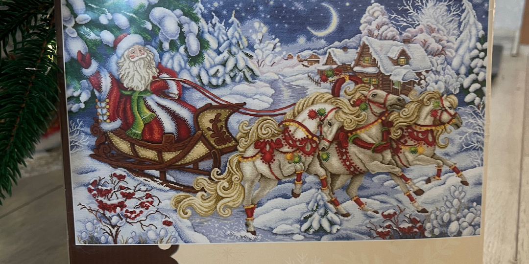 Розыгрыш набора для вышивки