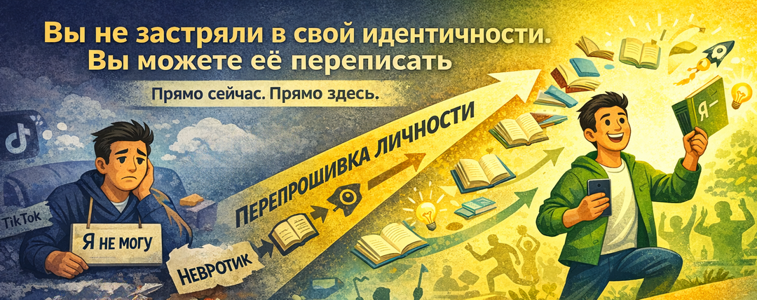 Как «перепрошить» себя: история о том, как я сменил «программное обеспечение» личности (и вам советую!)
