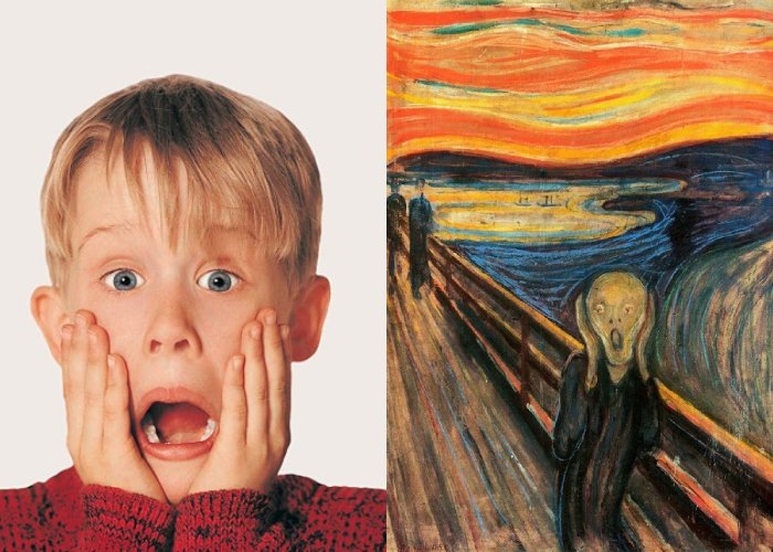 Крик в живописи и кинематографе