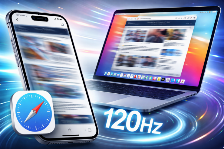    Заставляем Safari работать в 120 Гц