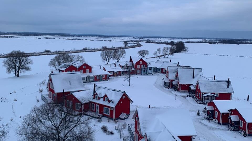 Кусочек Норвегии в нескольких километрах от Рязани. Рыбацкая деревня.
